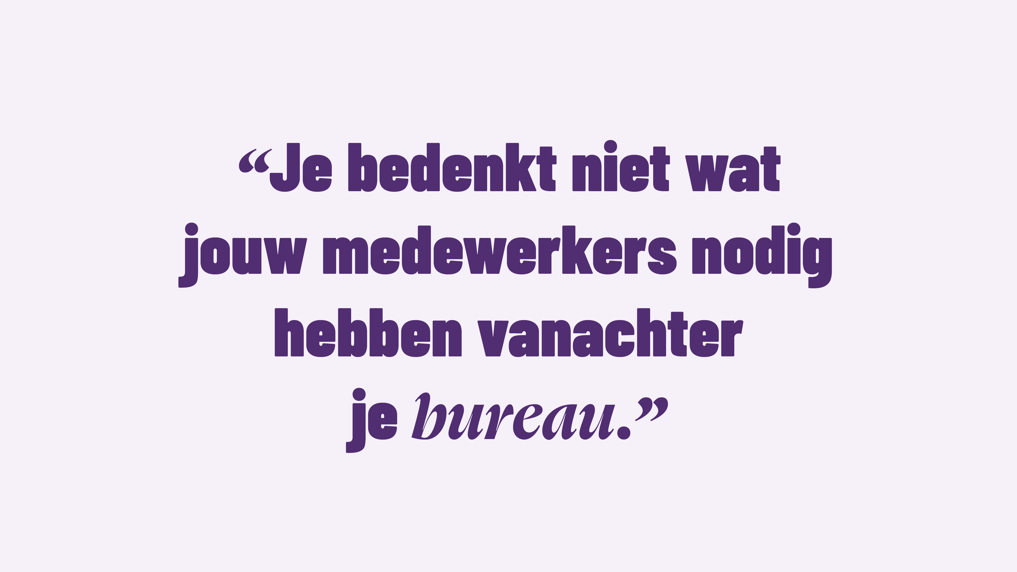 Heleen Mes Employee Experience